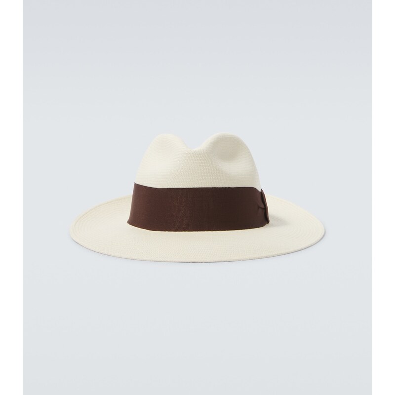 Frescobol Carioca Rafael straw Panama hat