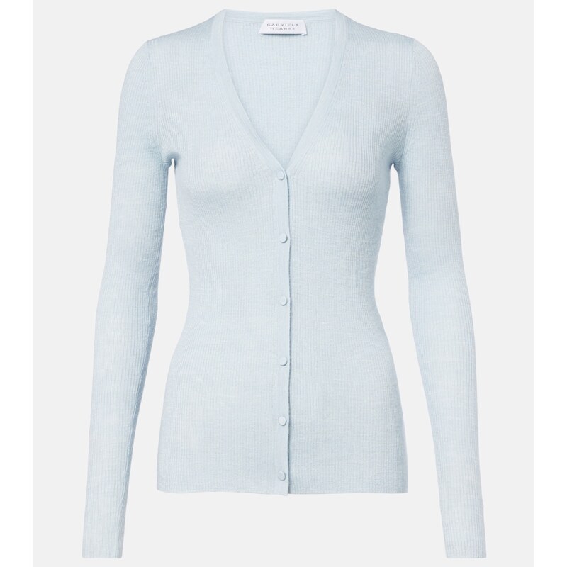 Gabriela Hearst Aiste cashmere, silk, and hemp cardigan
