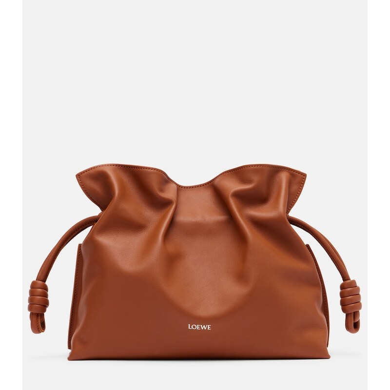 Loewe Flamenco Medium leather clutch