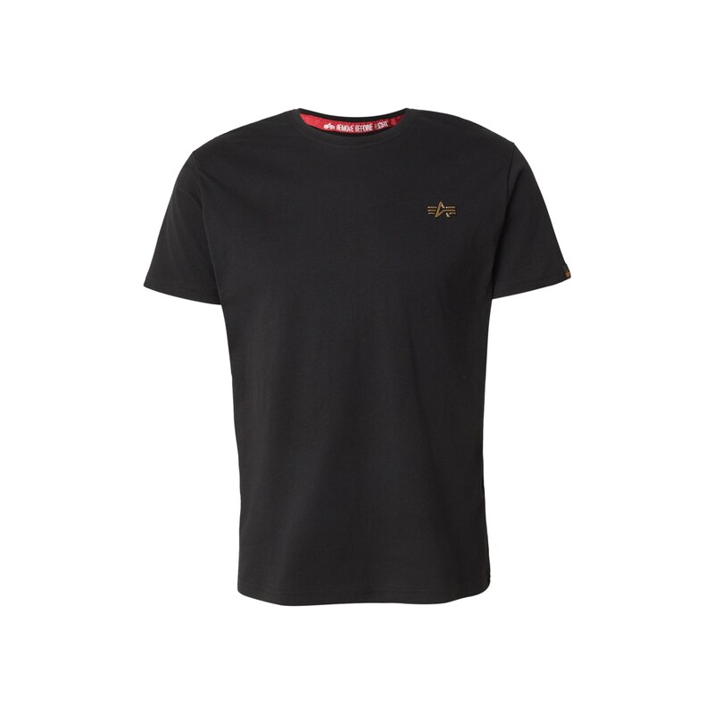 ALPHA INDUSTRIES Tričko černá