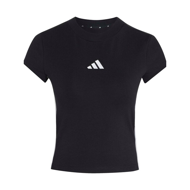 ADIDAS SPORTSWEAR Funkční tričko černá / bílá