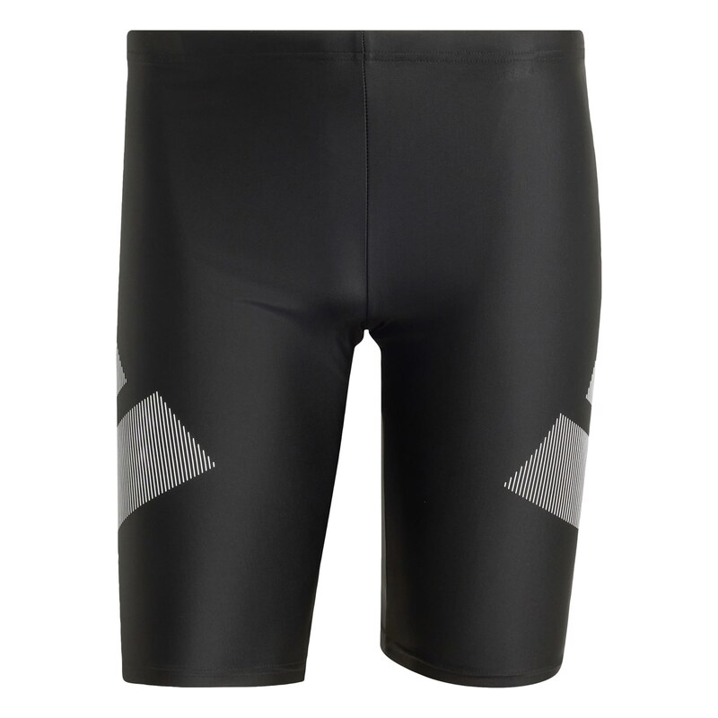 ADIDAS PERFORMANCE Sportovní plavky Big Bars černá / bílá