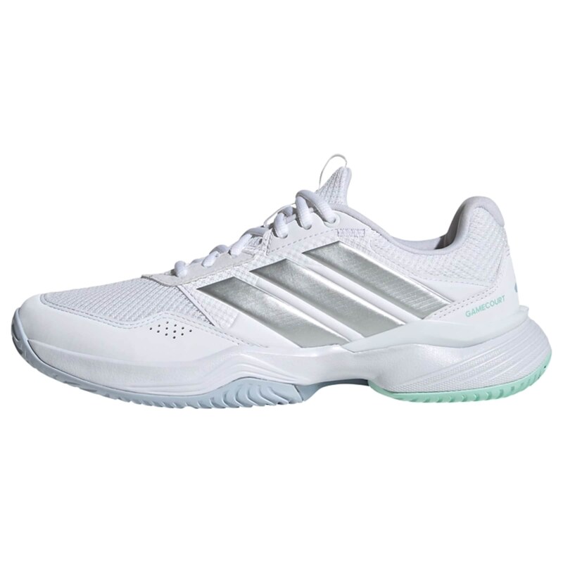 ADIDAS PERFORMANCE Sportovní boty GameCourt 3 stříbrná / bílá