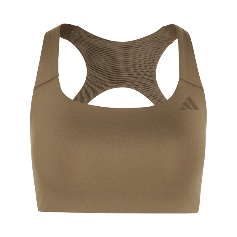 ADIDAS PERFORMANCE Sportovní podprsenka Optime khaki / olivová