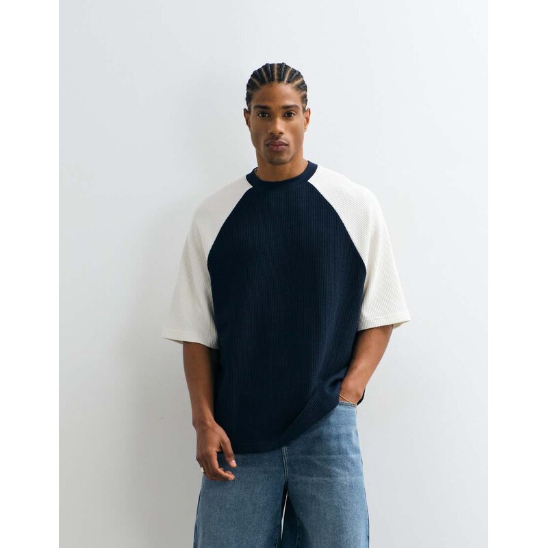 ASOS DESIGN super heavyweight oversized t-shirt with contrast