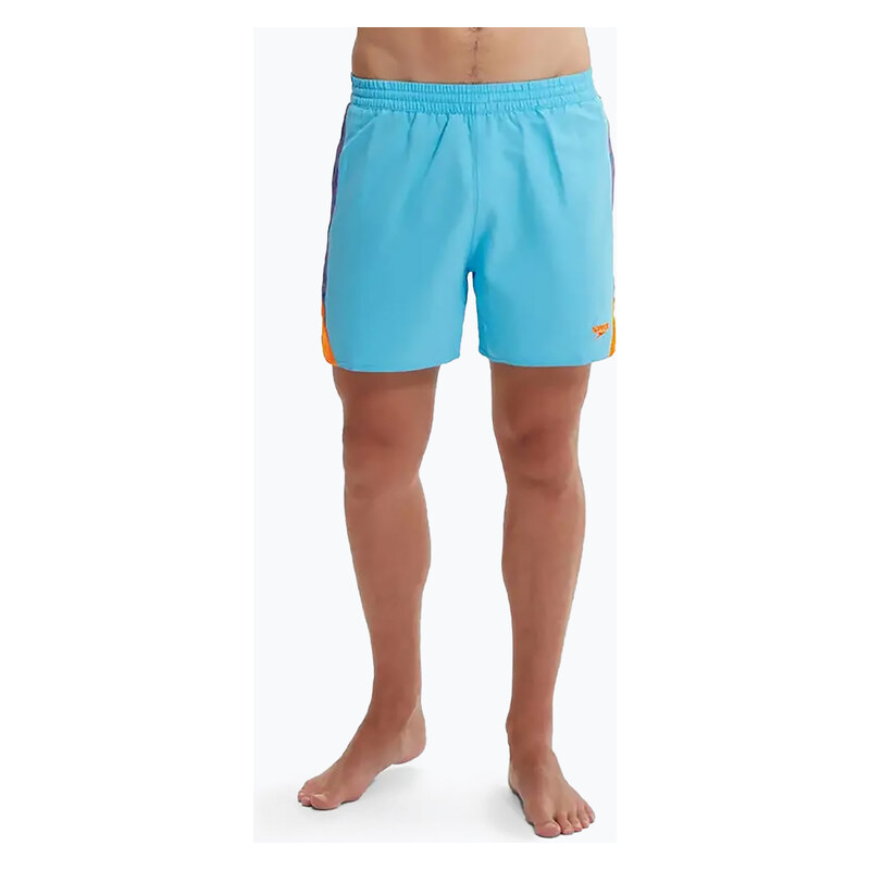 Speedo Hyperboom Splice 16 pánské plavecké šortky picton blue