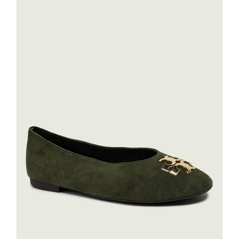 TORY BURCH Baleríny Charlie | semiš
