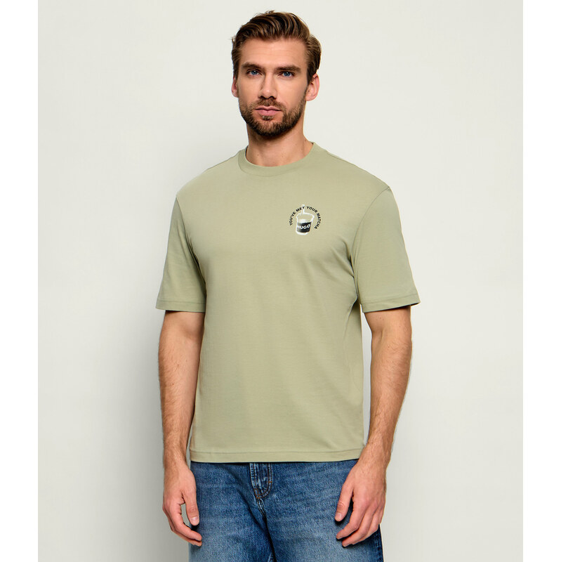 Hugo Blue Tričko Nurobos | regular fit