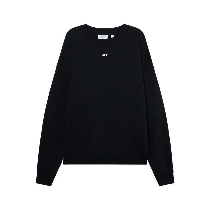 OFF-WHITE Dotted Arrow Black mikina
