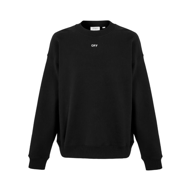 Pánská černá mikina OFF-WHITE bez zapínání