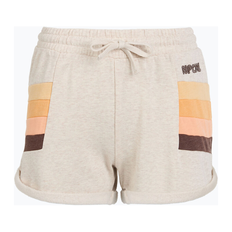 Rip Curl dámské šortky Block Party Track oatmeal marle