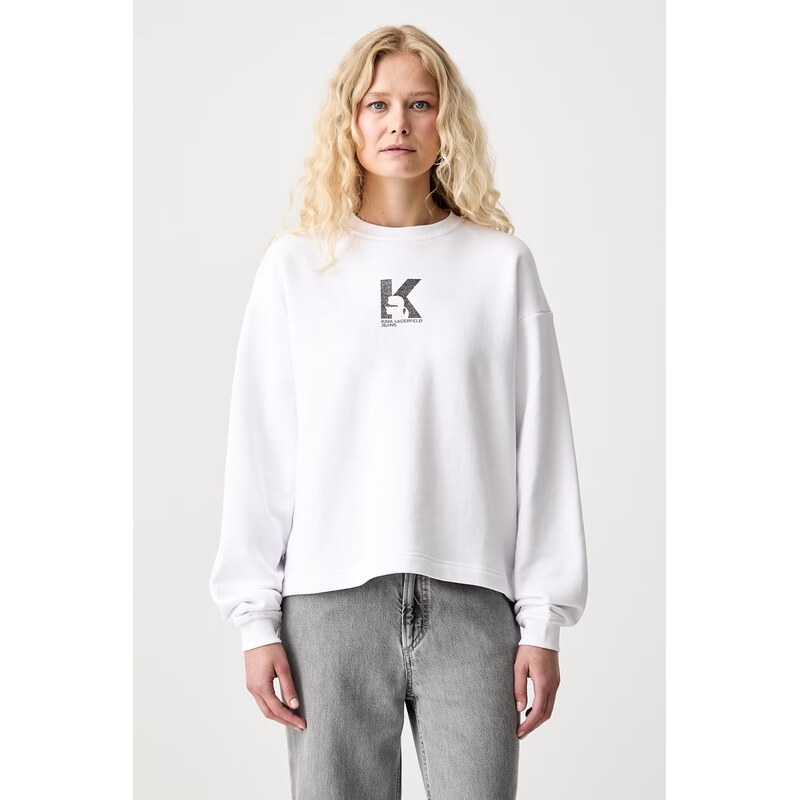 Karl Lagerfeld Jeans mikina dámská bavlněná