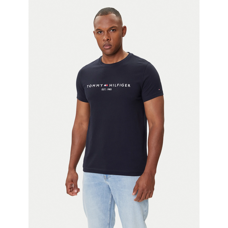 Tommy Hilfiger pánské tmavě modré tričko