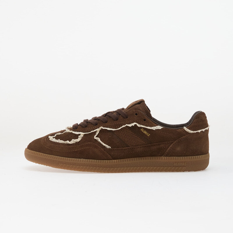 Alohas Tb.490 Crochet Chocolate Leather Sneakers Chocolate Brown