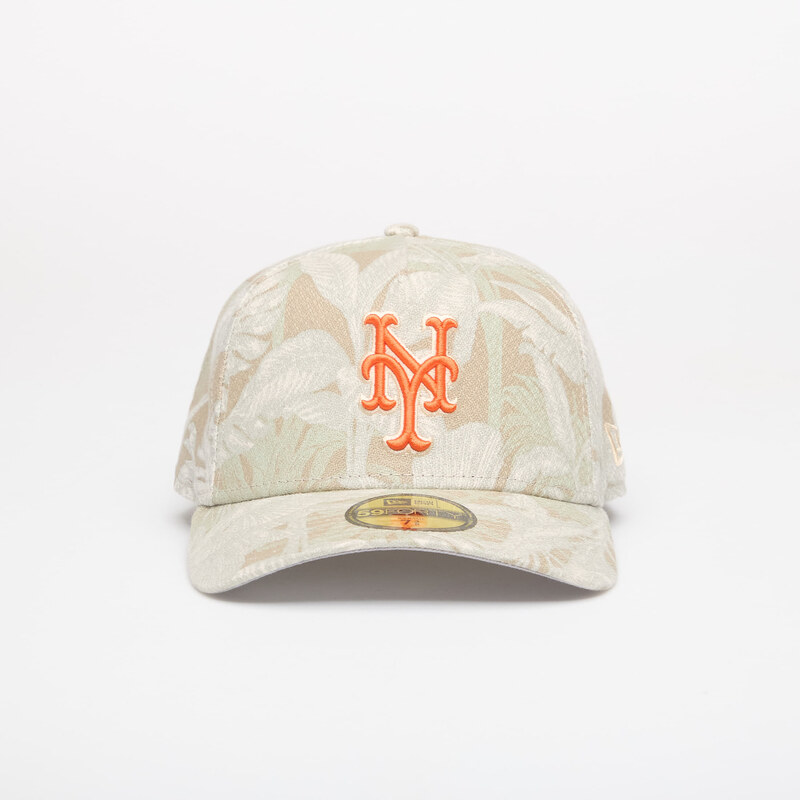 Kšiltovka New Era 59FORTY MLB Leafy Palm New York Mets Stone 7 1