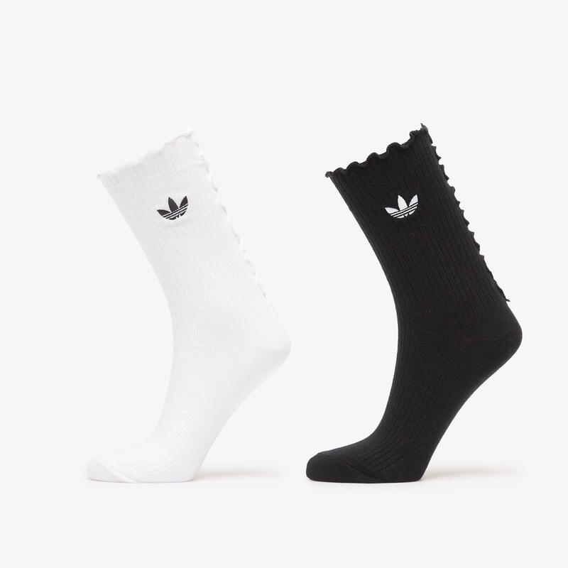 adidas Originals Ponožky adidas Ruffle Crew Socks 2 Pairs Black/