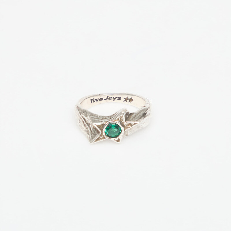 Prsten TwoJeys Green Calda Ring Green 50 mm