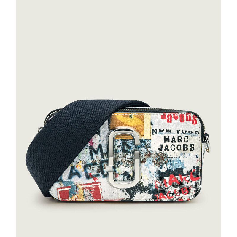 Marc Jacobs Kožená crossbody kabelka The Pop Americana Snapshot