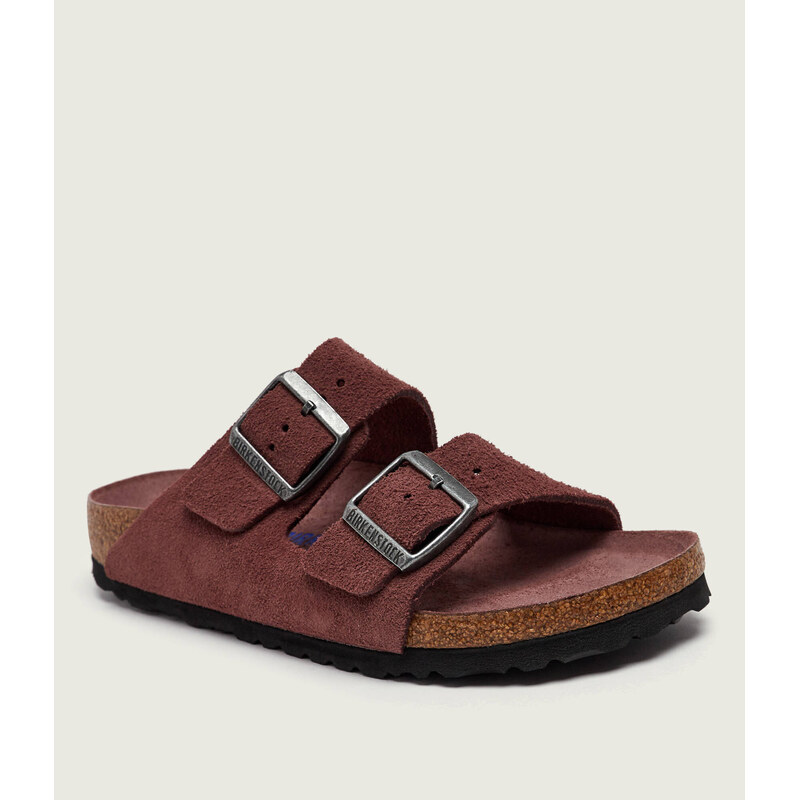 Birkenstock Pantofle Arizona | semiš | narrow fit