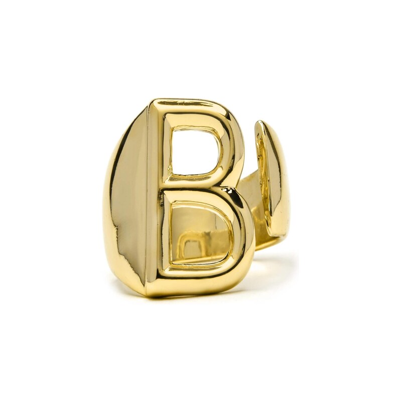 Luxenter Prsten Alphabet B zlatá