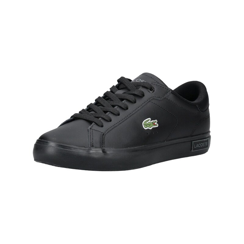 LACOSTE Tenisky zelená / černá / bílá