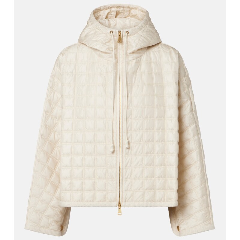 Moncler Quilted hooded jacket