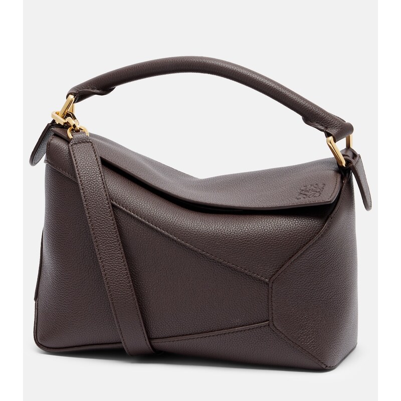Loewe Puzzle Edge Small leather top-handle bag