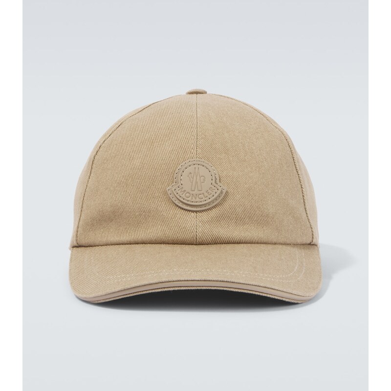 Moncler Logo cotton baseball cap