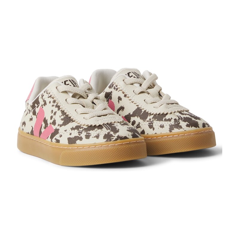 Veja Kids Volley printed leather sneakers