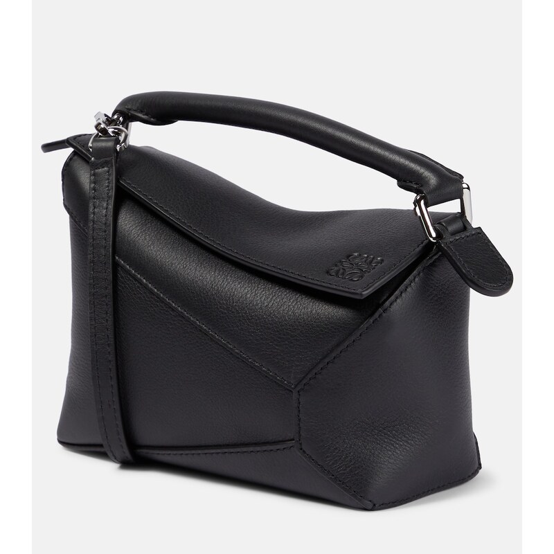 Loewe Puzzle Edge Mini leather top-handle bag