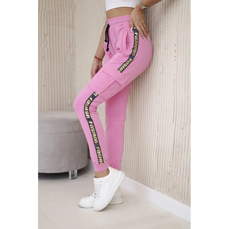 Kesi Dámské tepláky Cargo Fashion 0019