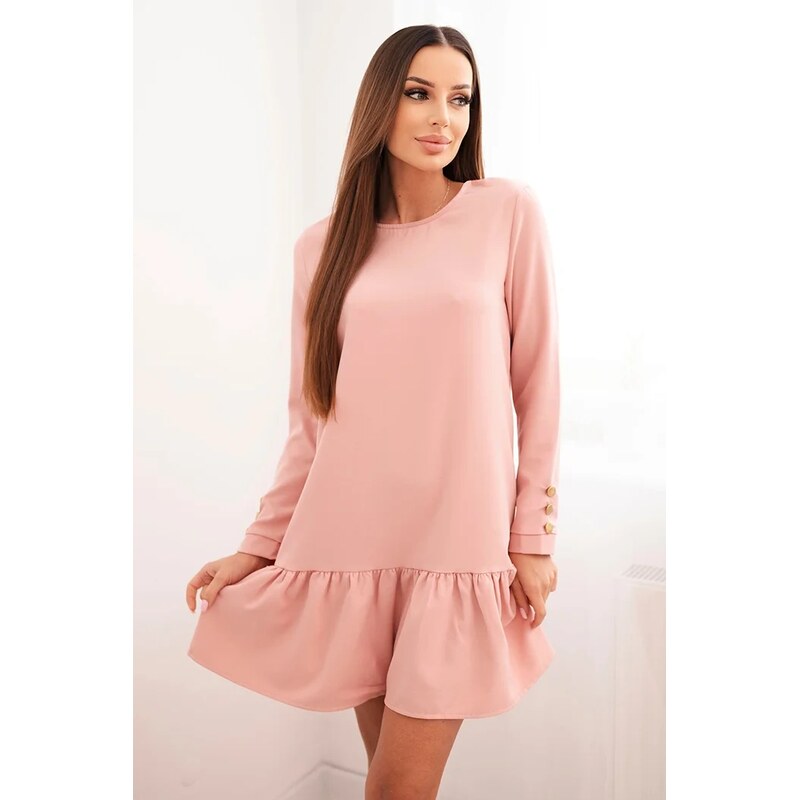 Kesi Šaty 66188 s volánem midi