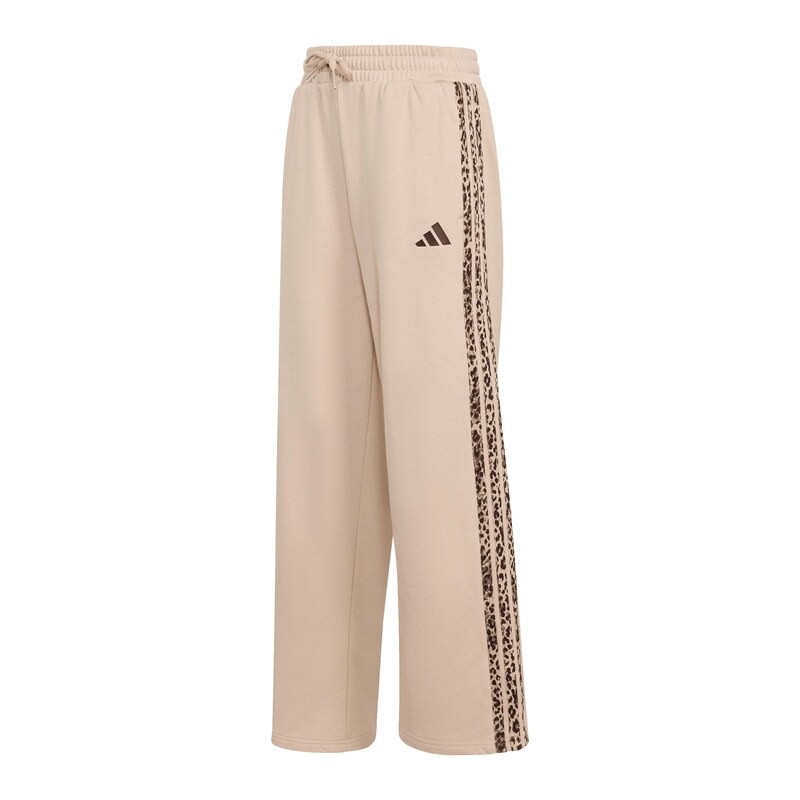 ADIDAS SPORTSWEAR Sportovní kalhoty šedobéžová / černá