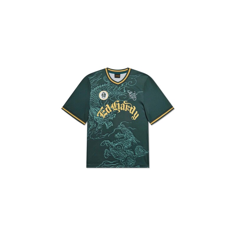 Ed Hardy Tričko tmavě zelená