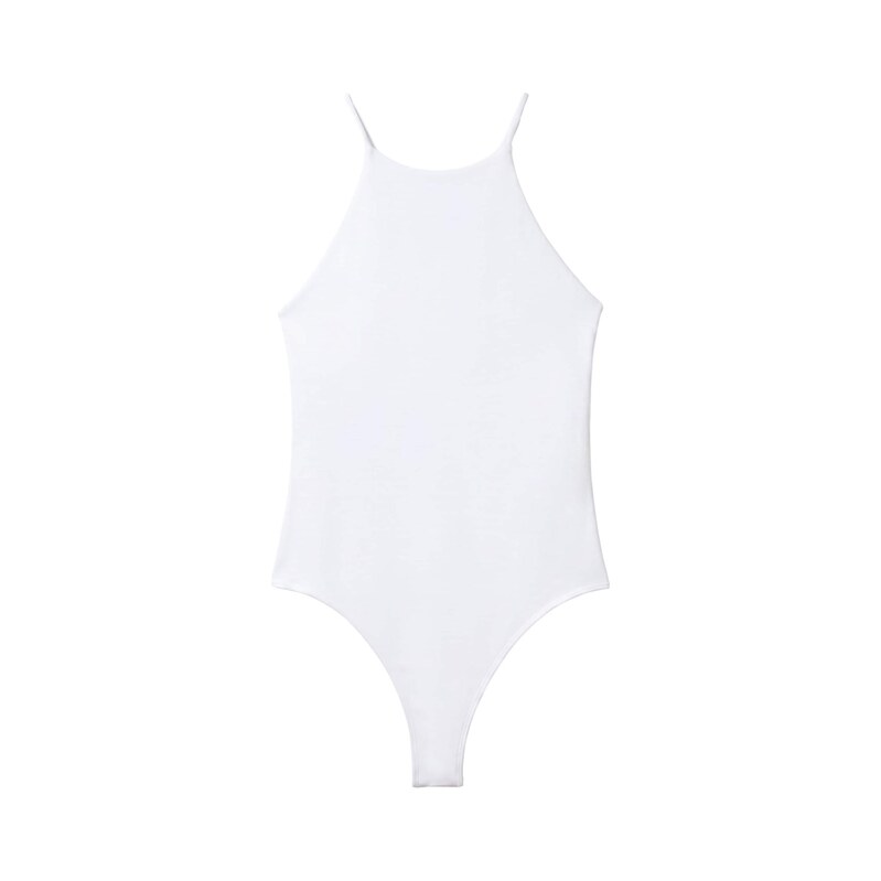 Pull&Bear Tričkové body bílá