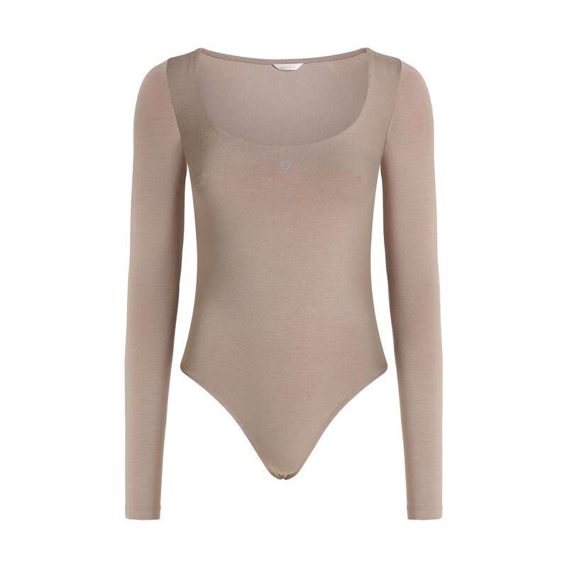 GUESS Tričkové body LARISSA šedobéžová