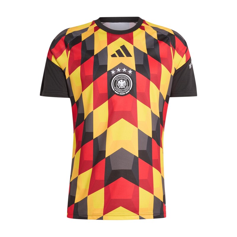 ADIDAS PERFORMANCE Trikot Deutschland Pre-Match žlutá / červená