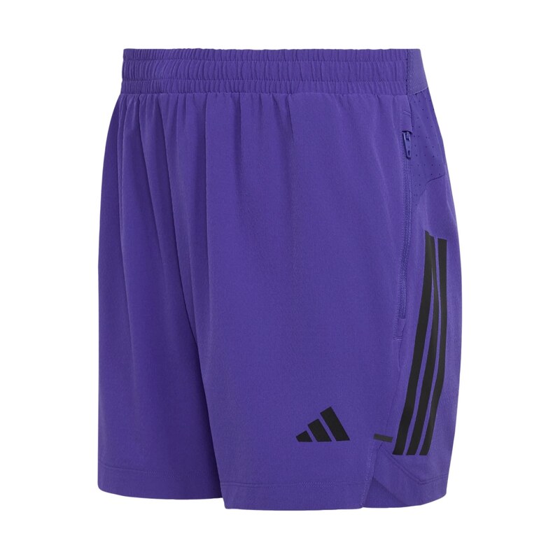 ADIDAS PERFORMANCE Sportovní kalhoty fialová / černá