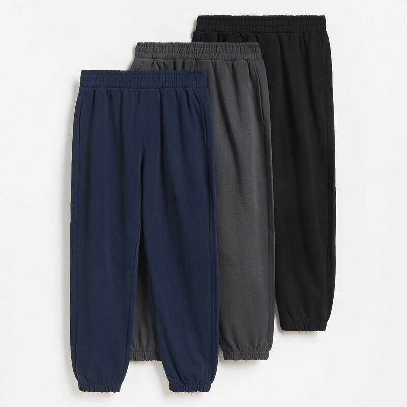 Reserved - BOYS` TROUSERS - černý