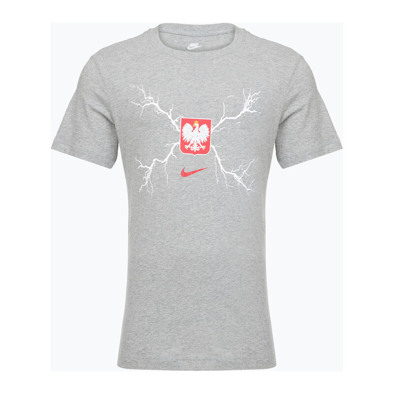 Pánské fotbalové tričko Nike Graphic Poland dark grey heather