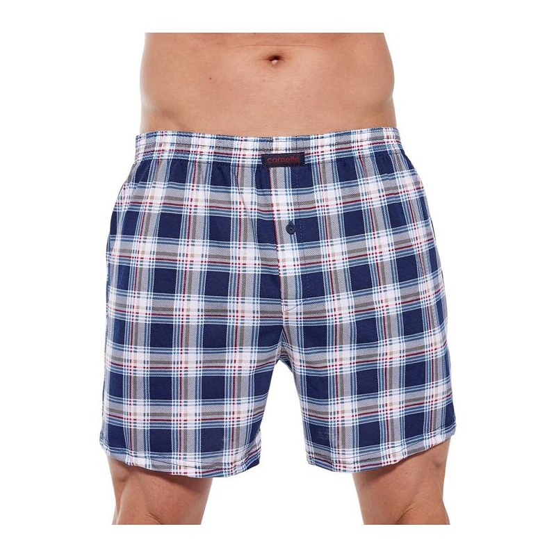 Cornette Pánské trenýrky Comfort 277 modro-vínové