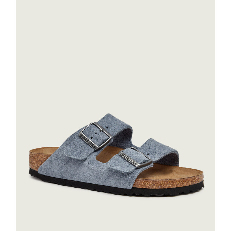 Birkenstock Pantofle Arizona | semiš | narrow fit
