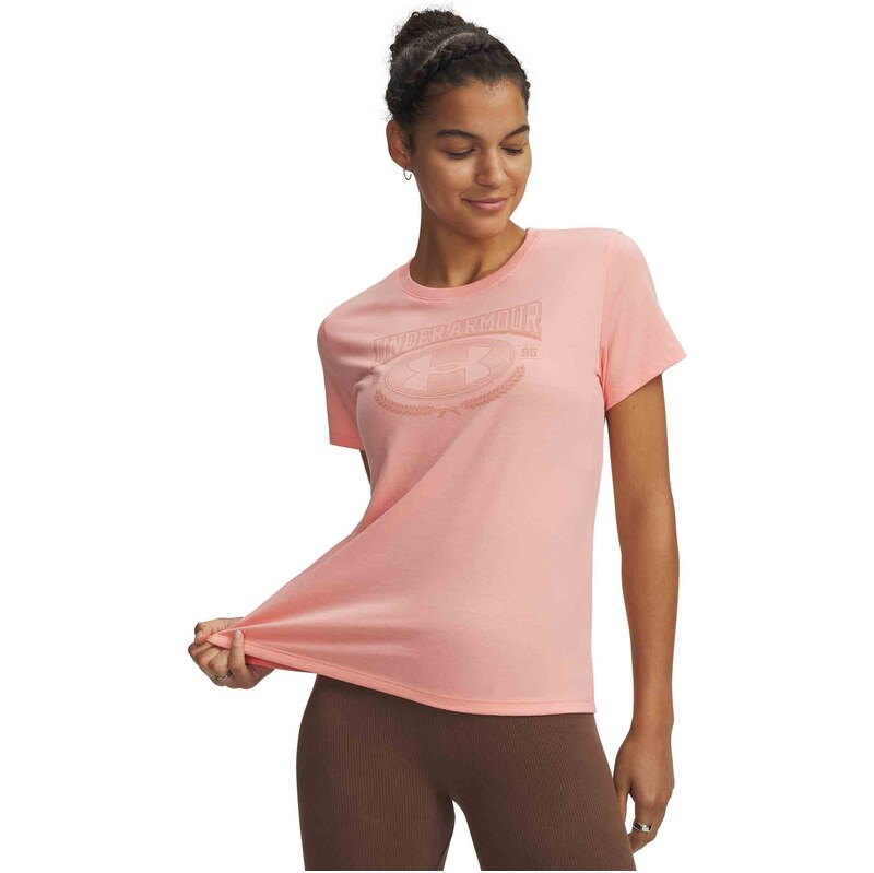 Dámské Tričko S Krátkým Rukávem Under Armour Ua W Varsity Ss