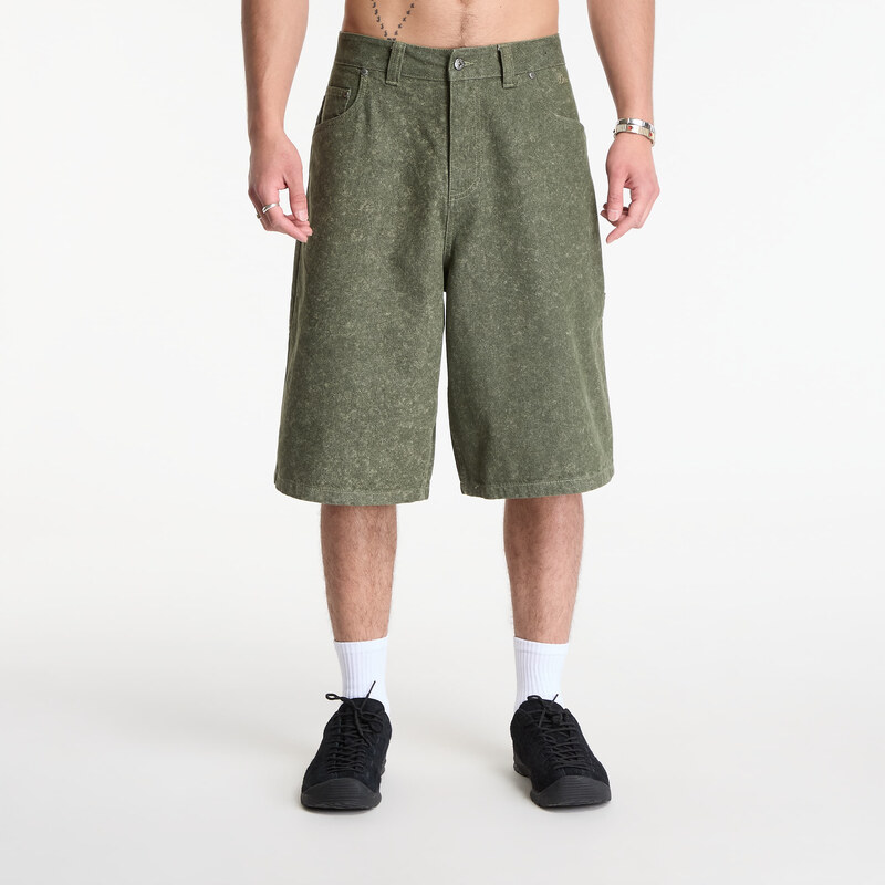 Šortky Dime Classic Denim Shorts Electric Green 36