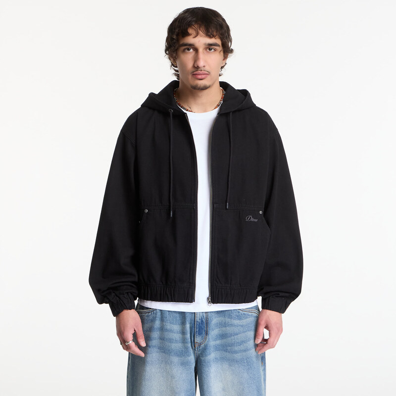 Bunda Dime Hooded Denim Jacket UNISEX Black L