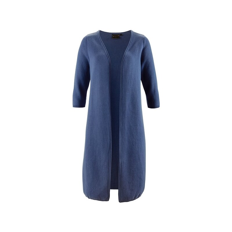 bpc selection premium Premium dlouhý pletený kabátek z Pima-bavlny bonprix