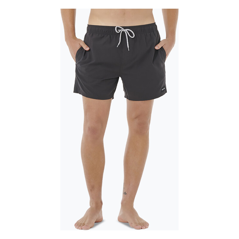 Pánské plavecké šortky Rip Curl Offset Volley černé CBOLQ4