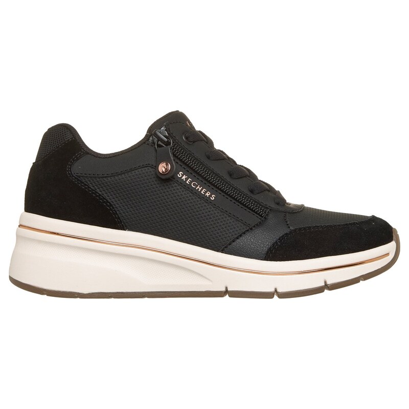 Skechers Ženy Billion Flex - Luxe Up Shoes v Černá, Velikost 36