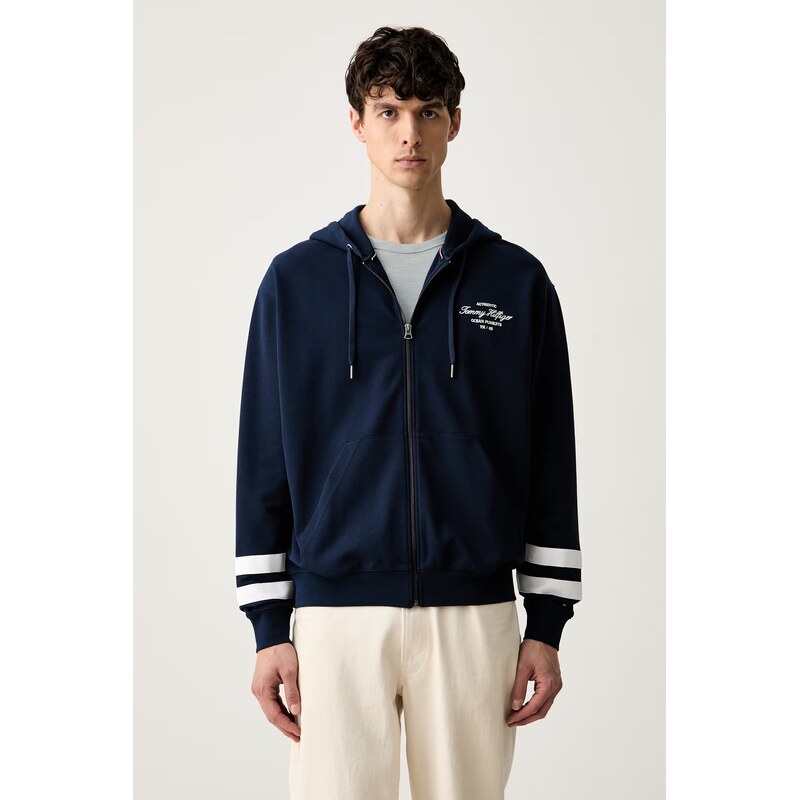 Tommy Hilfiger rozepínací mikina s kapucí pánská