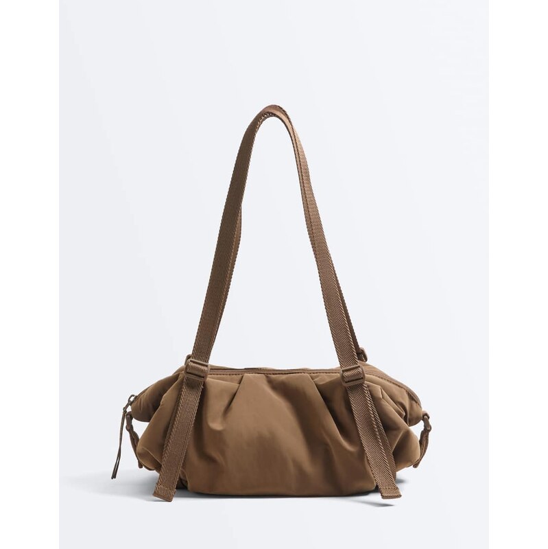 OYSHO Mini crossbody bag in brown